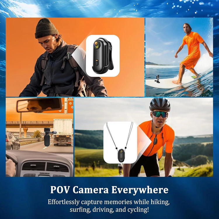 4K Mini Magnetic Action Camera - ElectronAge