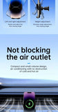 UYUXIO Wireless Car Charger Fast Charge Manual Clamping Air Vent Car Phone Holder for Samsung Android Phones iPhone 16 15 14 13