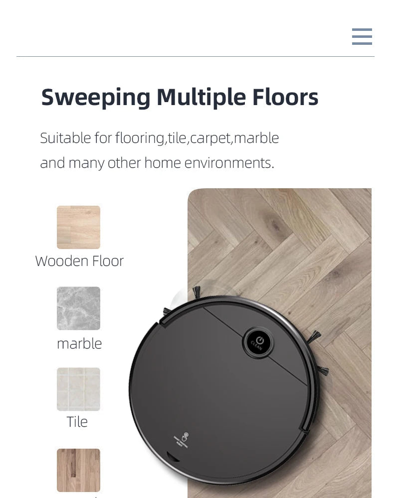 Donirt 5-In-1 Intelligent Sweeping Robot - ElectronAge
