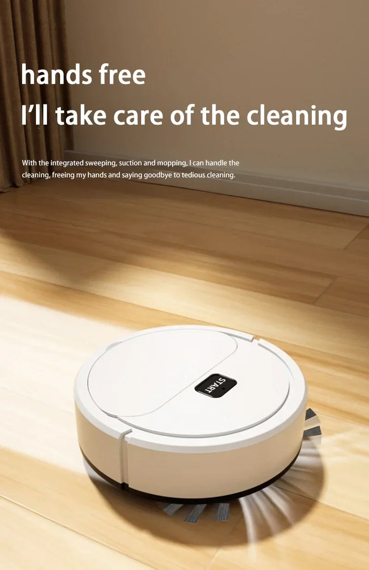 XMSJ Smart Sweeping Robot Mini Silent Vacuum Cleaner - ElectronAge