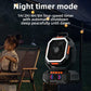 Rechargeable Portable camping Fan 40000mah 720° Rotating Hanging Fan Night Light Air Cooler Outdoor Camping Tent fans ventilador