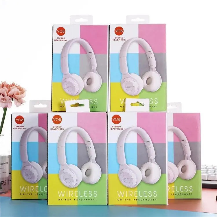 Y08 Headphone Bluetooth Headset Earphone Wireless Headphones - ElectronAge