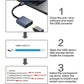 USB 30 to HDMI Adapter 1080P USB to HDMI Converter USB A to HDMI Cable 60Hz Audio Video Adapter for PC HDTV Laptop Projector