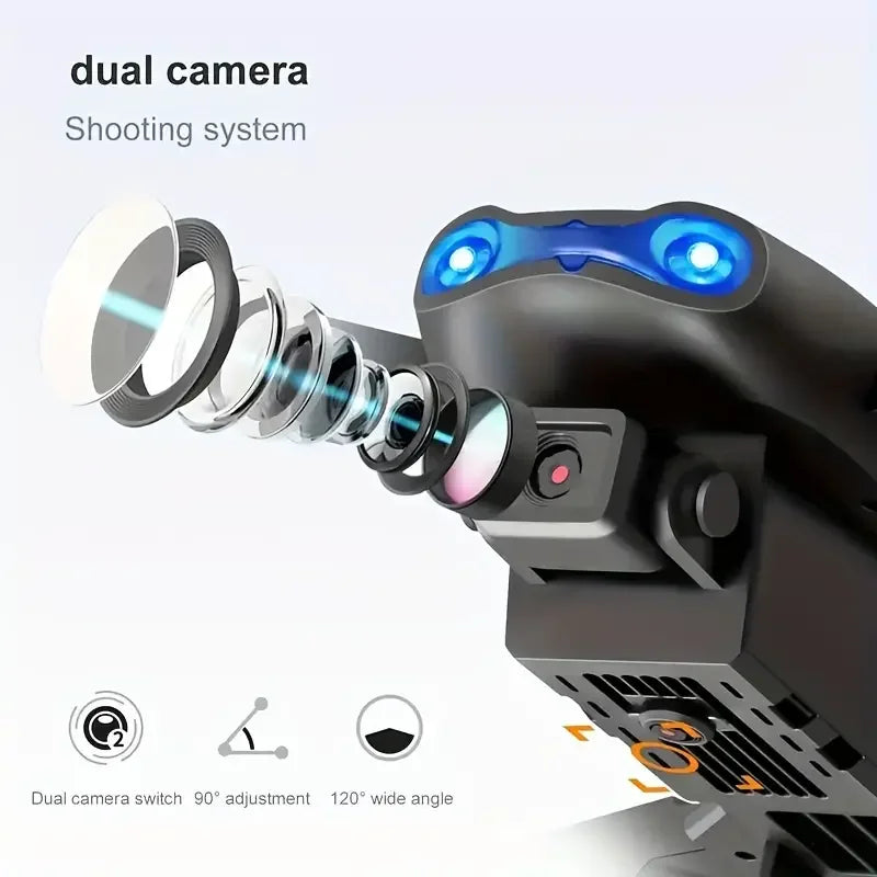 E99 PRO Drone with Flash Professional HD Dual Camera - ElectronAge