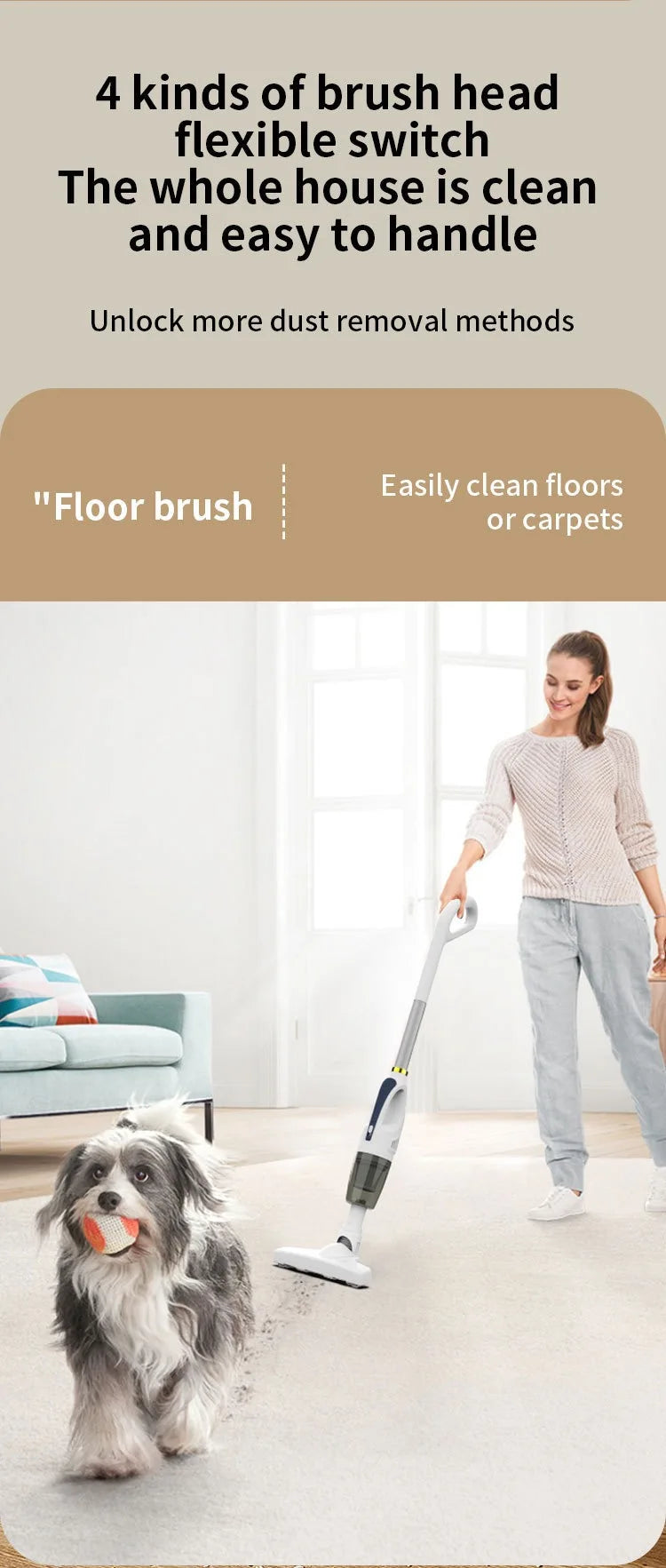 GUOHE Household Home Car Wireless Handheld Electric Dust Cleaning Vaccum - ElectronAge