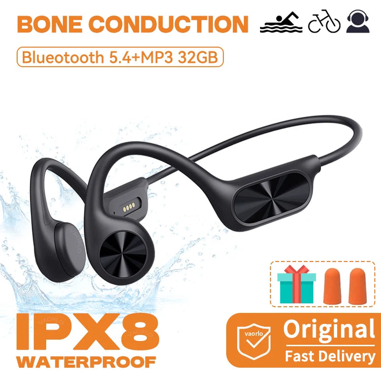VAORLO Bone Conduction Wireless Headphone - ElectronAge