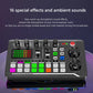 UV color stripe/dynamic microphone professional audio mixer - ElectronAge
