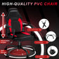 Ergonomic Gaming Chair with PU Leather Adjustable Swivel - ElectronAge