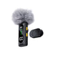Wireless Lavalier Microphone with 4 Receiver Mic Noise-Canceling For iPhone Android Portable Audio Video Recording Mini Mic