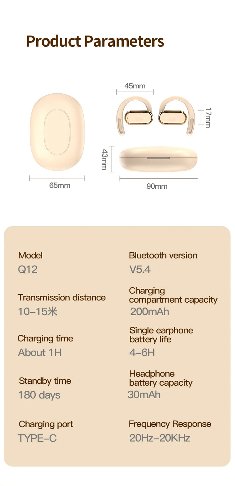 kebidumei Wireless Headphone Bluetooth - ElectronAge