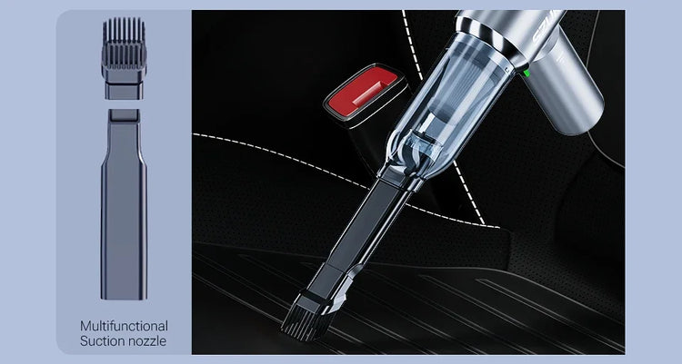 Youpin Car Vacuum Cleaner Strong Suction Cordless Wireless Cleaner Portable HandHeld Vacuum Cleaner Cleaning Machine New - ElectronAge