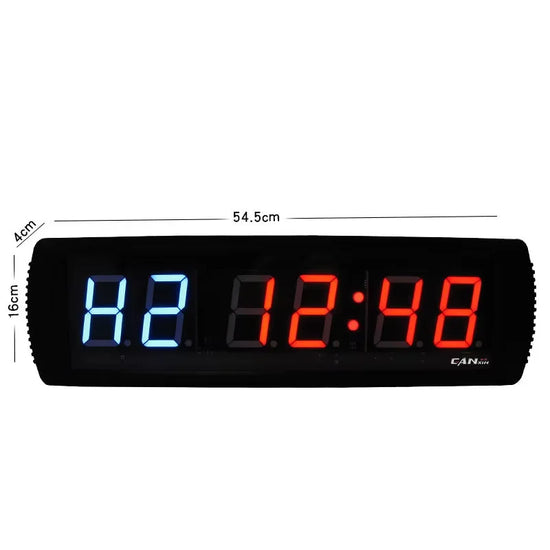Ganxin 3" Led Fitness Timer wall clock - ElectronAge