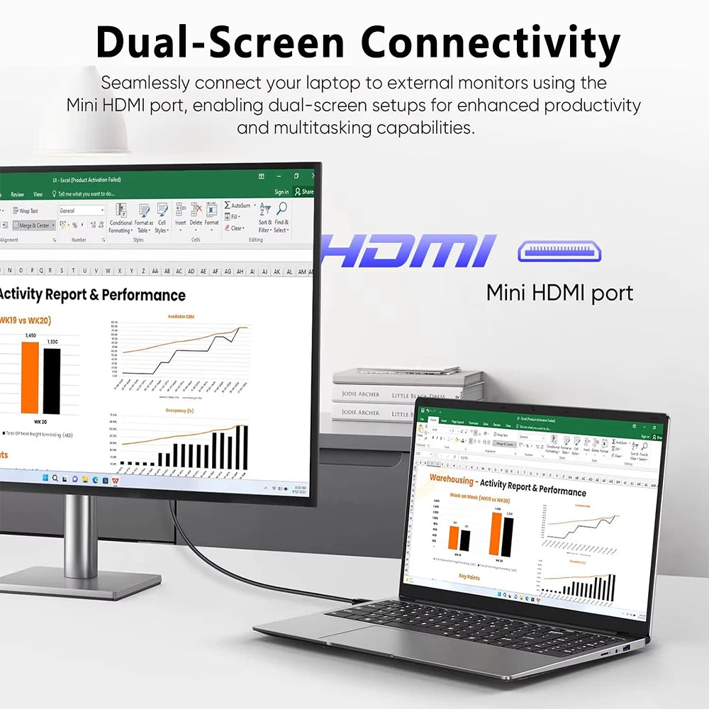 2026 14.1 Inch Notebook Computer Intel A3950 Ultra Slim Laptop - ElectronAge