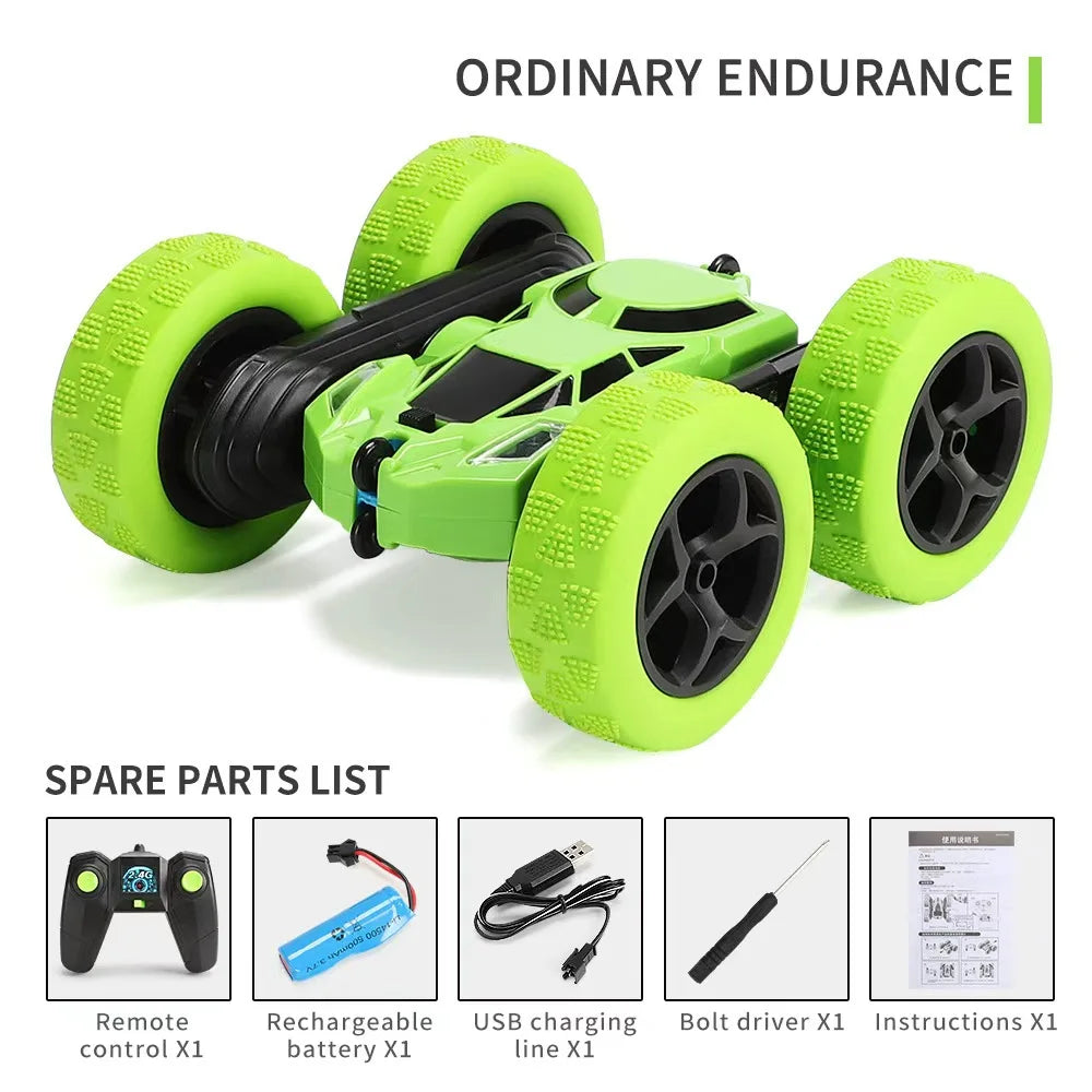 360-degree flipping double-sided stunt car - ElectronAge