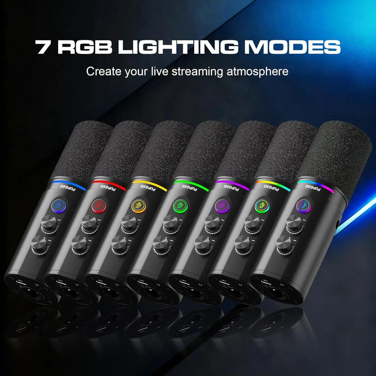 ORTIZAN Podcast Dynamic Microphone, XLR/USB Recording PC - ElectronAge