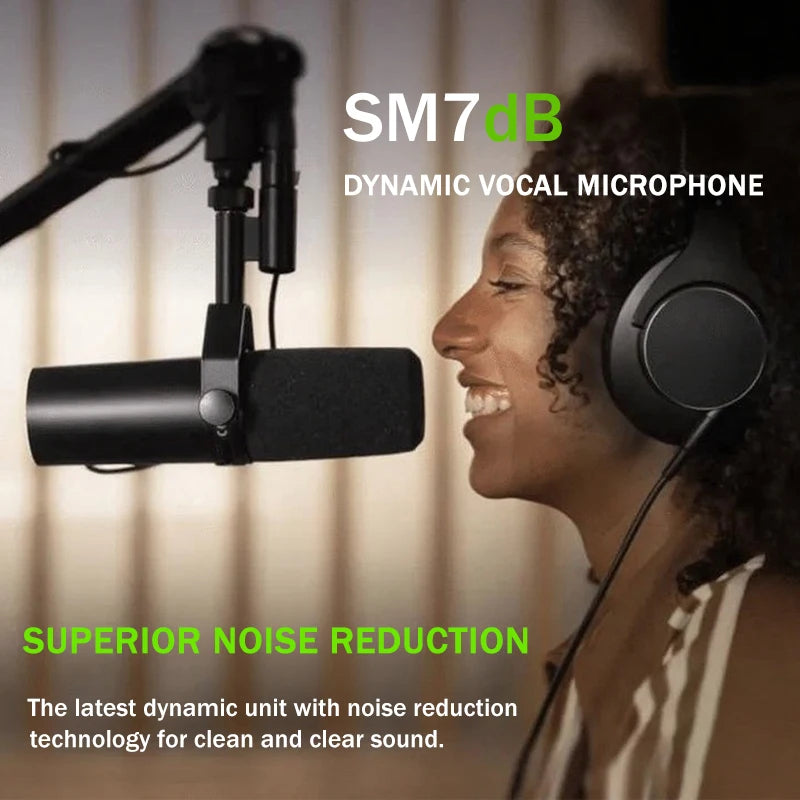 NILUNWEI SM7dB Dynamic Vocal Microphone With Optional Frequency Response - ElectronAge