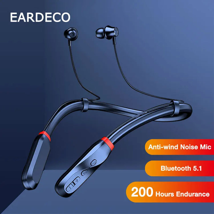 EARDECO 200 Hour Playback Bluetooth Headphone - ElectronAge
