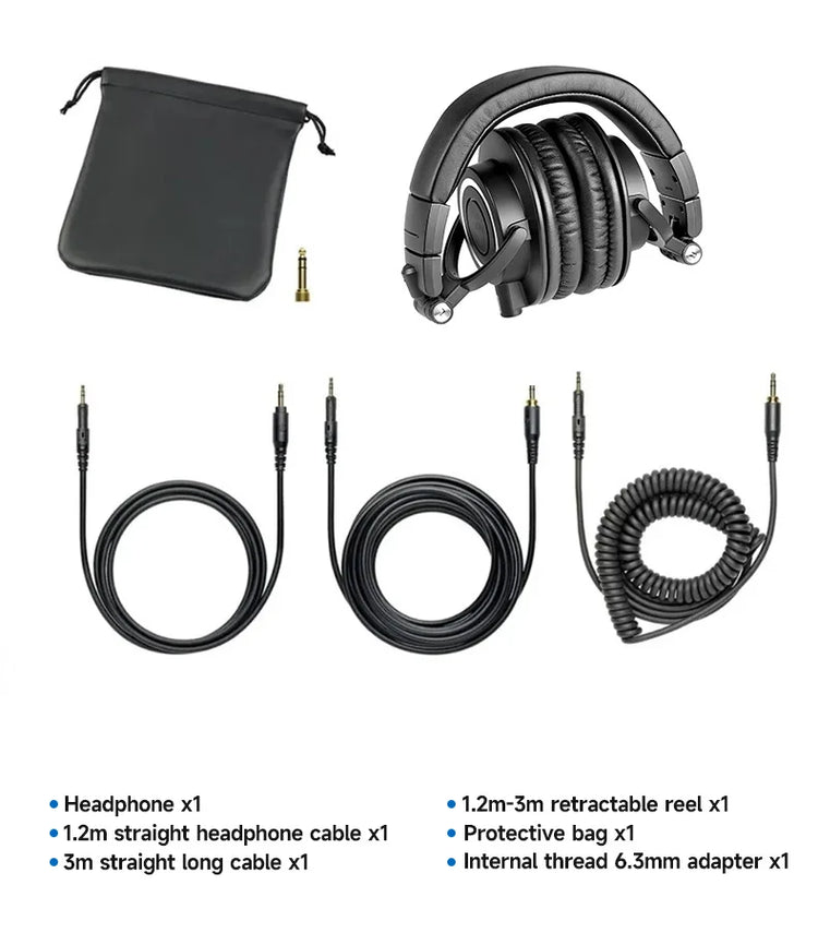 FarSoo M50X HIFI Audio Headphones - ElectronAge