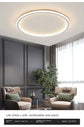 AuraGlow LED modern ceiling light
