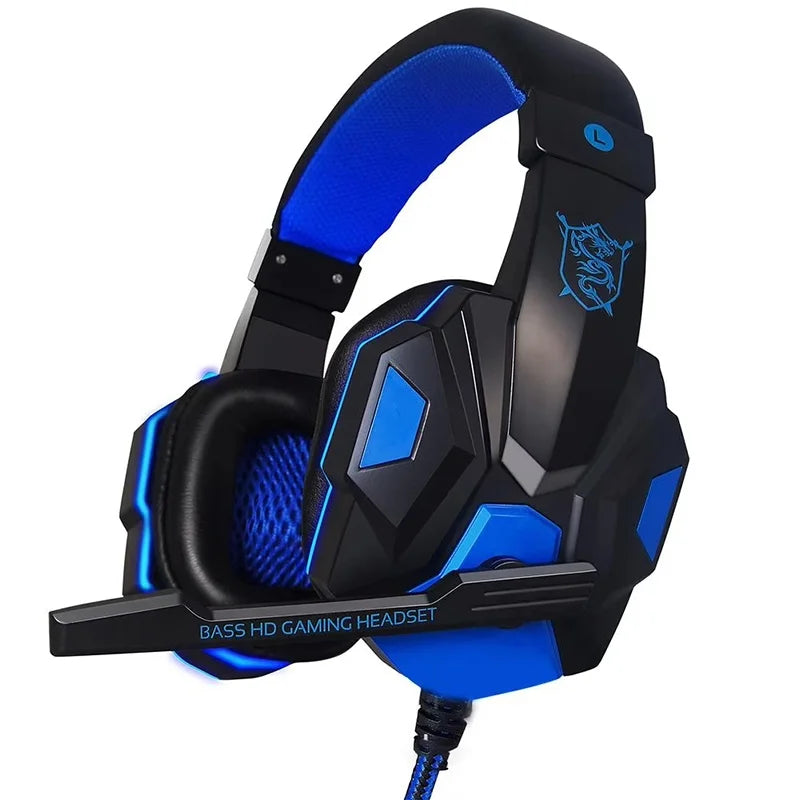 VORTNGLE Gaming Headsets Over-Ear 3.5mm Wired Headphones - ElectronAge