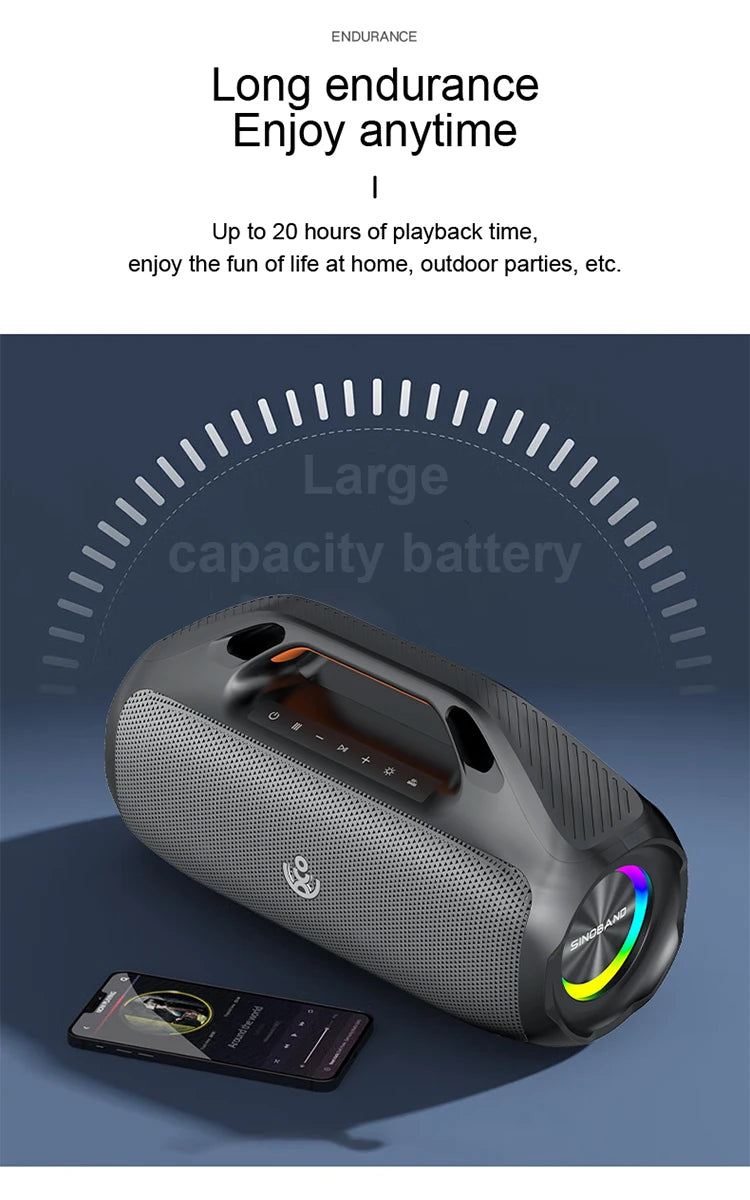 XDOBO Kungfu 160W Deep Bass Bluetooth Speaker - ElectronAge