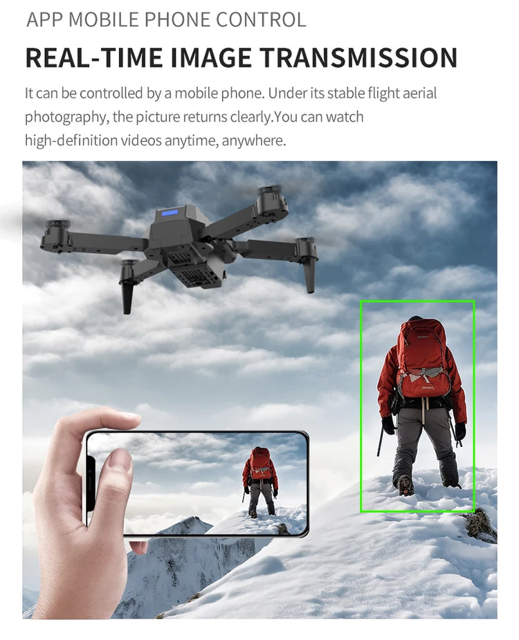 E99 PRO Drone with Flash Professional HD Dual Camera - ElectronAge