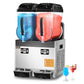 SucceBuy 3-36L Commercial Slushy Machine 1-3 Tanks Stainless Steel Margarita Smoothie Frozen Drink Maker for Party Restaurants - ElectronAge
