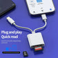2 in 1 OTG Type C Card Reader USB Flash Drive SD TF Cardreader for iPhone 14 15 16 Xiaomi Huawei Tablet USB C to Memory Card