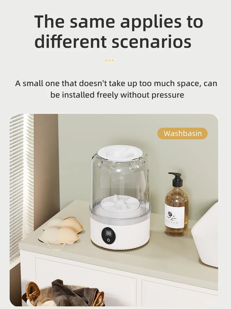Mini Household Electric Washing Cup - ElectronAge