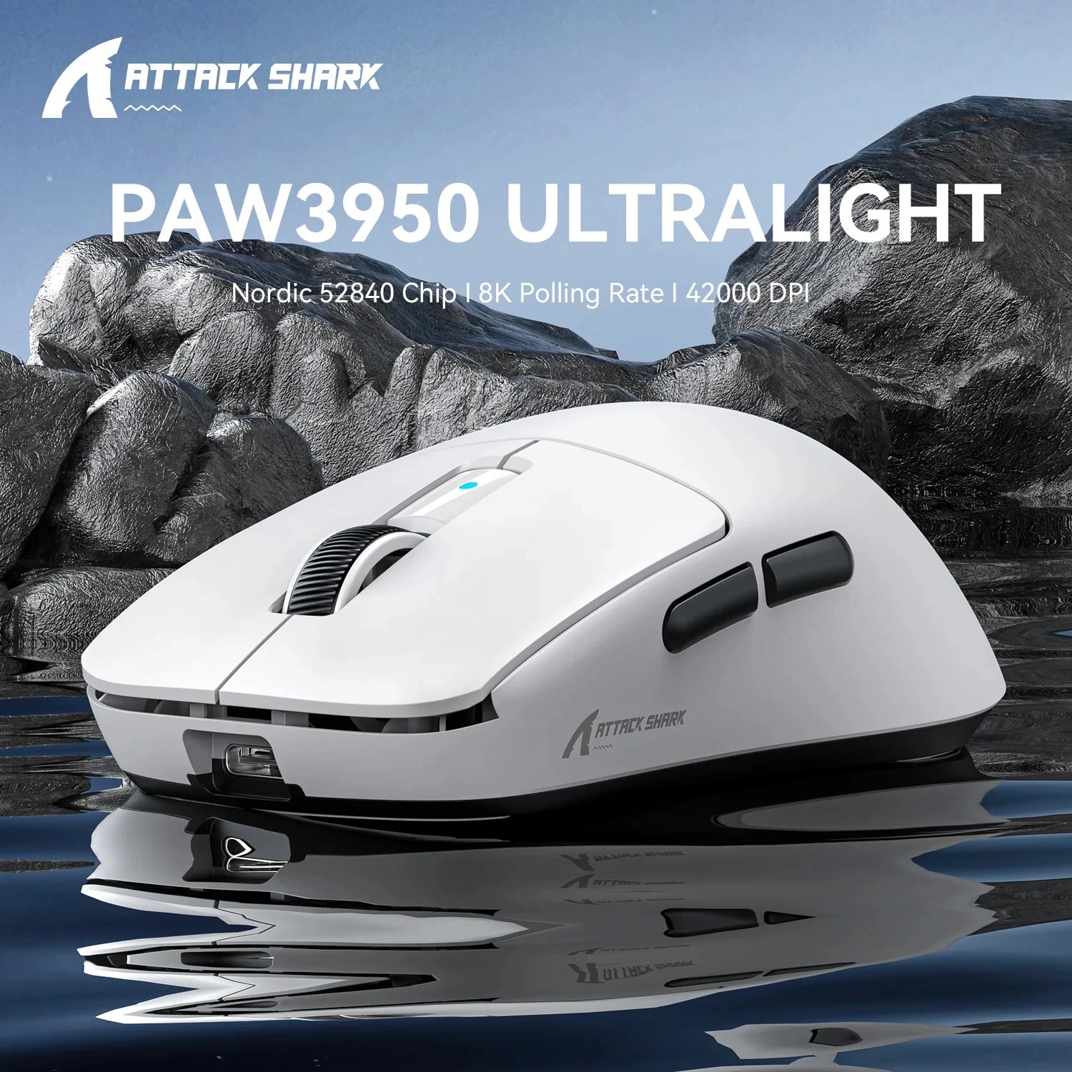 Attack Shark R6 Lightweight Wireless Gaming Mouse - ElectronAge