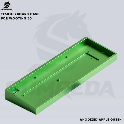 SUMREDA TF60 Aluminum Keyboard Shell GH60 60% Keys Layouts GH60 Keyboard Case For Wooting 60HE Mad 60he Win60 keyboard Cover