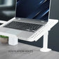 Single Laptop Notebook Desk Mount - ElectronAge