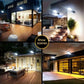 4pcs high-brightness floodlight, 108 lamp beads COB chip, IP44 waterproof, home commercial multi-scene lighting