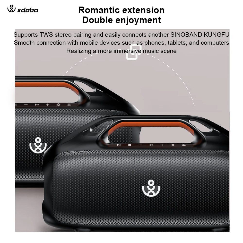 XDOBO Kungfu 160W Deep Bass Bluetooth Speaker - ElectronAge