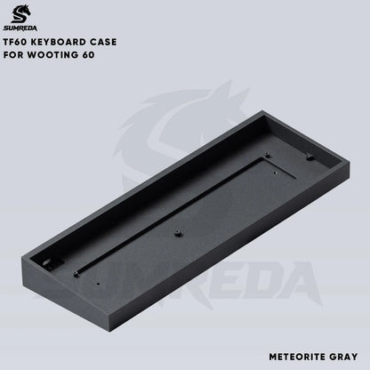 SUMREDA TF60 Aluminum Keyboard Shell GH60 60% Keys Layouts GH60 Keyboard Case For Wooting 60HE Mad 60he Win60 keyboard Cover