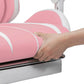 Pink Gaming Chair with Speakers and Led Lights - ElectronAge