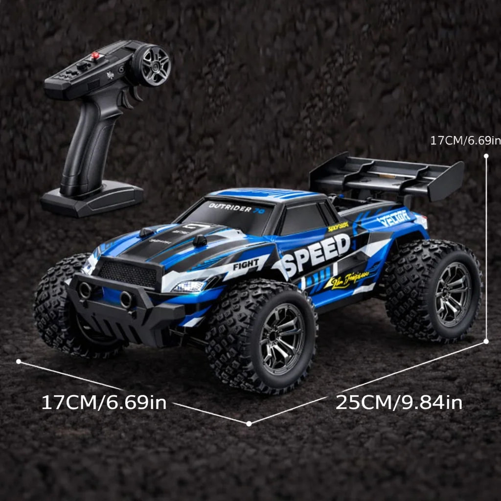 remote control truck, 2.4G RC car outdoor vehicle toy - ElectronAge