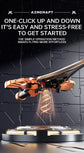 2.4G remote-controlled flying sword - 4-axis flying sword with light display, wristwatch control for special sword shape