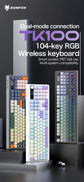 Xunfox TK100 Bluetooth Wireless Keyboard - ElectronAge
