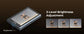 SmallRig Wireless Video Monitor for Phone Rear Camera Selfie Vlog Live Stream Monitor for iPhone Android Vlog Kit-4851
