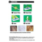 Wet and Dry Mop Sweeper Kit Includes 10 Refill Pads Ideal Hard Floor Cleaning Traps Dust Dirt and Pet Hair