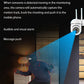 4pcs Ultra HD 1080P Wireless Security Cameras with Motion Tracking, Dual-Band WiFi & 5G, 360° View - Indoor/Outdoor Home Surveil
