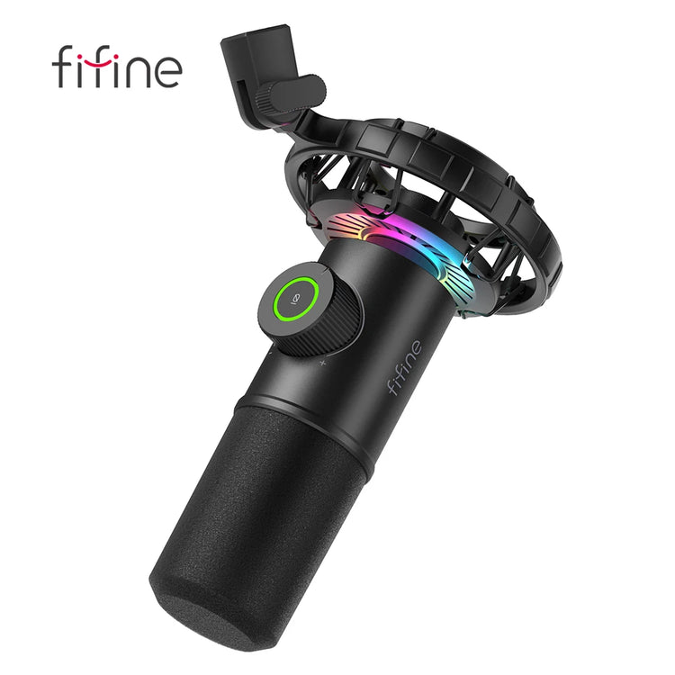 FIFINE Gaming USB Microphone for YouTube - ElectronAge