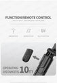 Q09 Selfie Stick Mini Tripod Handheld Stabilizer With Three-Color Fill Light 360°Rotating Aluminium Alloy Rod for Smartphones