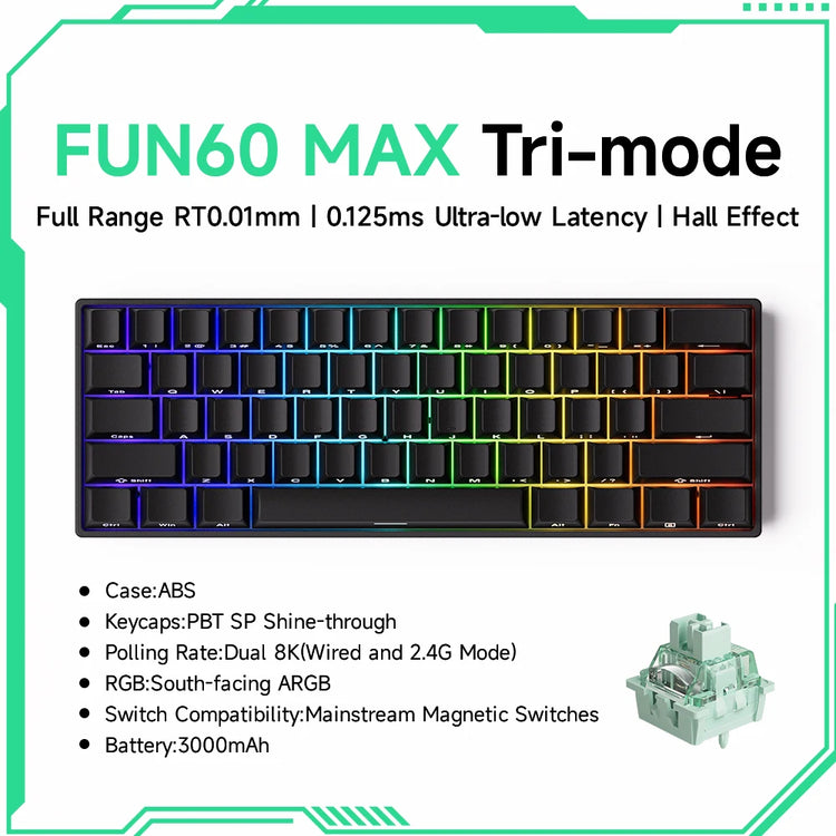 Akko MonsGeek FUN60 Mechanical Keyboard - ElectronAge