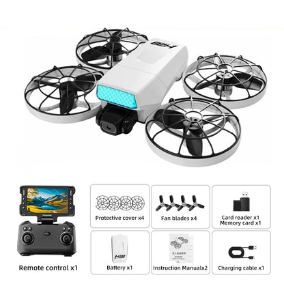 RC Drone 2.4G 4CH Foldable Drone Remote Control High-definition Aerial Photography Aircraft Optical Flow Positioning Quadcopter