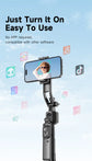 360°Selfie Stick With Bluetooth Remote Intelligent AI Follow-Up Anti Shake Pan Tilt Tripod Fully Automatic Photography Artifact