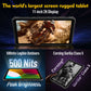 Ulefone Armor Pad 2 Rugged Tablet , 11" 2K , 18600 mAh ,IP68/IP69K Android 13 NFC GPS 4G Tablet Up to 16GB RAM 256GB ROM