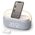 Bluetooth Speaker Alarm Clock with Wireless Charger - ElectronAge