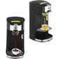 Single Serve Coffee Maker One-Button Fast Brew for Capsule Ground Tea Pod Coffee Maker for Home Office RV Camping Auto Shut Off